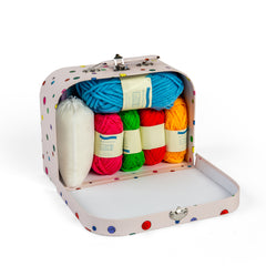 Crochet Suitcase Kit - Buttonbag (8 Years +)