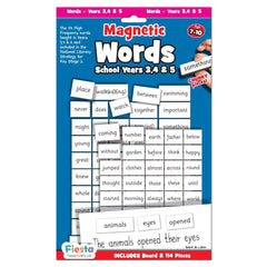 Magnetic First Words - Years 3,4,5 (7 Years +)