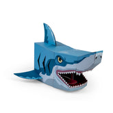 Shark 3D Mask Card Craft (5 Years +)