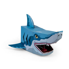 Shark 3D Mask Card Craft (5 Years +)
