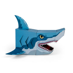 Shark 3D Mask Card Craft (5 Years +)