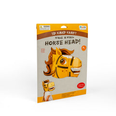 Horse 3D Mask Card Craft (5 Years +)
