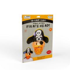 Pirate 3D Mask Card Craft (6 Years +)
