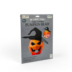 Pumpkin 3D Mask Car Craft (5 Years +)
