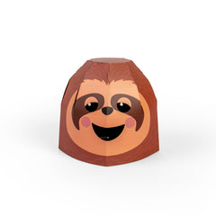 Sloth 3D Mask Card Craft (5 Years +)
