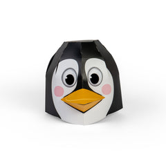 Penguin 3D Mask Card Craft (5 Years +)