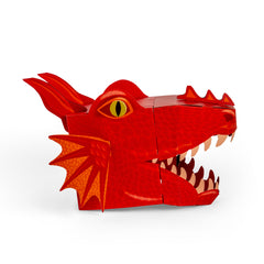 Red Dragon 3D Mask Craft Kit (5 Years +)