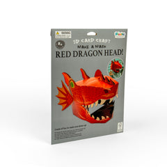 Red Dragon 3D Mask Craft Kit (5 Years +)