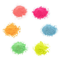 SCO POWDER COLOUR FLUORESCENT ASSORTED 500G 6PCS -Min Qty 1