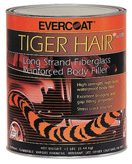 BODY FILLER TIGER HAIR UNTH-1 FIBERGLASS REINFORCED GALLON