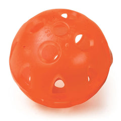 PERFORATED PRACTICE GOLF BALL ORANGE, DOZEN