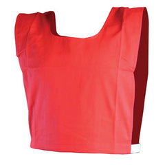 COTTON BIB LARGE, RED