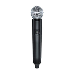 Shure digital wireless handheld system and SM58 vocal microphone