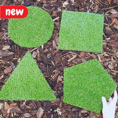 Mini Grass Shapes , set of 4