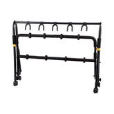 Hercules 5 guitar rack stand with castors