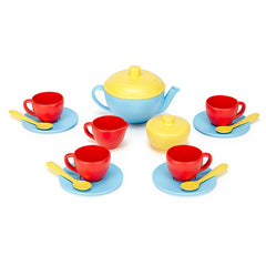 Tea Set - BLUE TEAPOT