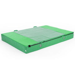 SAFETY MATTRESS 2.5 X 1.25M X 255MM, CM FOAM, GREEN