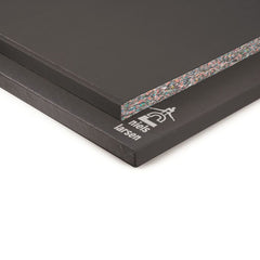 MULTIPURPOSE GYM/JUDO MAT 1.00 X 1.00M X 40MM, BLACK