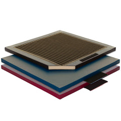 SUPERLIGHT LINK-A-LAY MAT 1.82M X 1.22M X 25MM, BLUE, SET OF 10