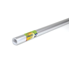 PAC FADELESS COLOURS DISPLAY PAPER ROLL 1218MMX3.6M SILVER 1PC -Min Qty 4
