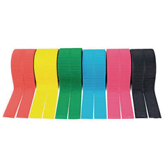 SCO CORRUGATED BORDER ROLL STRAIGHT 57MMX15M MAGENTA 1PC -Min Qty 1