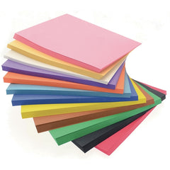 PAC CONSTRUCTION PAPER SCHOOL PACK 228X305MM 2400SH -Min Qty 1