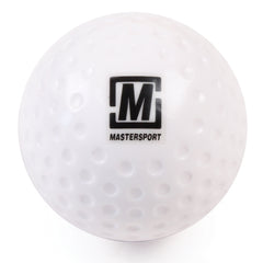 MASTERSPORT MATCH DIMPLE HOCKEY BALL WHITE