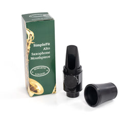 Howarth SimpleFit alto saxophone mouthpiece with integrated ligature