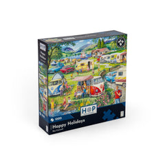 Happy Holidays 1000 Piece Puzzle (3 Years +)