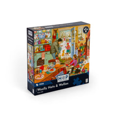 Woolly Hats & Wellies 1000 Piece Puzzle (3 Years +)
