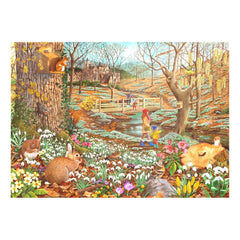 Snowdrop Walk BIG 500 Puzzle (3 Years +)