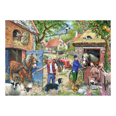 Appletree Lane BIG 500 Puzzle (3 Years +)