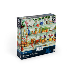 Posies & Produce 1000 Piece Puzzle (3 Years +)