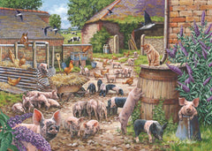 Piglet Pandemonium 500 Puzzle (3 Years +)