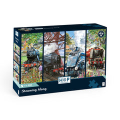 Steaming Along - 4 x 500 Piece (3 Years +)