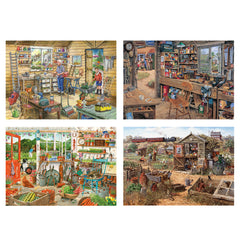 4 x 500 - Time to Potter 500 Piece Puzzle