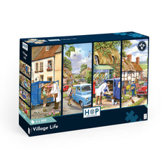 4 x 500 - Village Life 500 Piece Puzzle