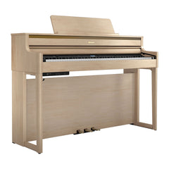 Roland HP704 digital piano - Light oak