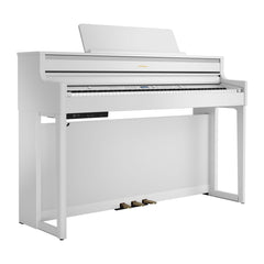 Roland HP704 digital piano - White