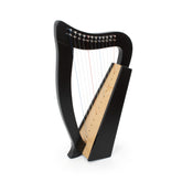 MMX celtic baby harp in black – 12 strings