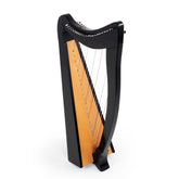MMX celtic harp in black - 22 strings