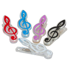 Treble clef paper clip