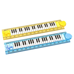 6\" ruler with keyboard design