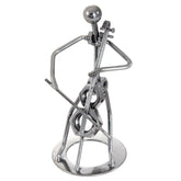 Nuts & bolts iron man figurine - cellist