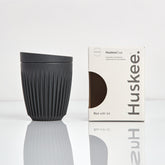 8oz HuskeeCup with Lid - Charcoal
