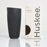 16oz HuskeeCup with Lid - Charcoal