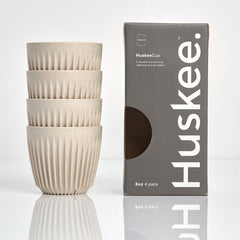 6oz HuskeeCup 4-pack - Natural