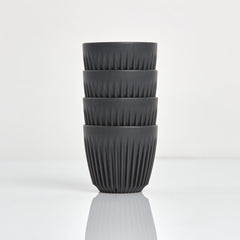 6oz HuskeeCup 4-pack - Charcoal