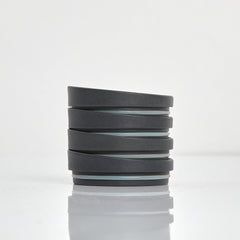 Universal HuskeeCup Lid 4-pack - Charcoal