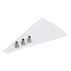 Star Nozzles with Icing Bag 4 Piece